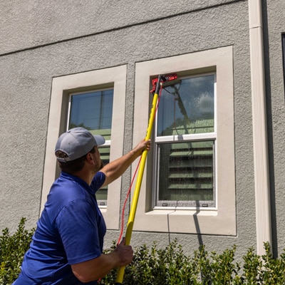 Window cleaning professional cleaning windows